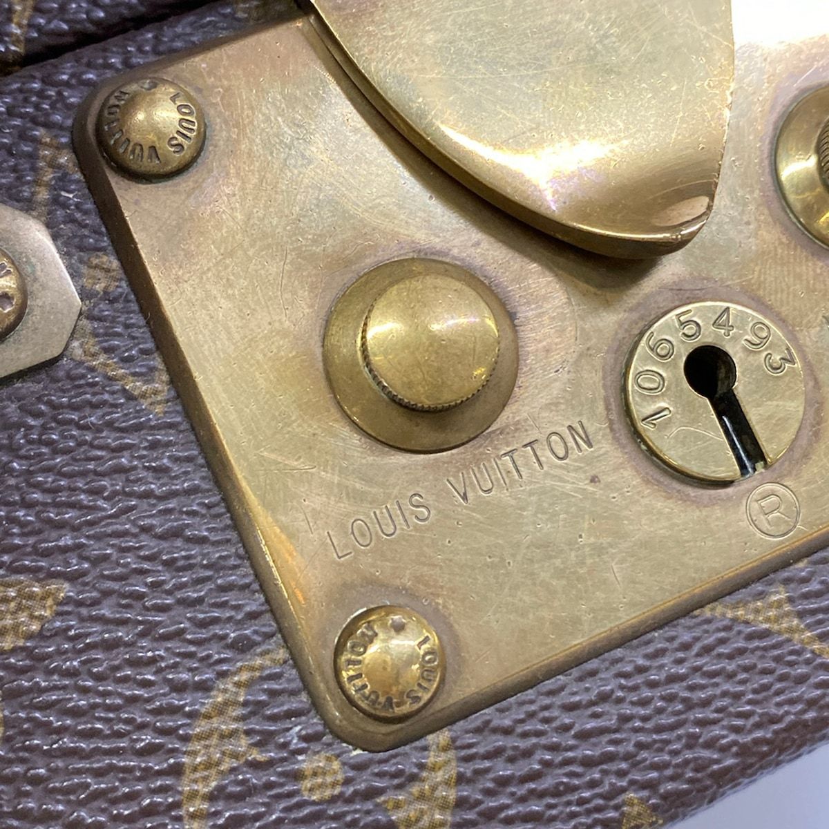 Louis Vuitton Attache Case Monogram President Classeaule No 45 Handbag — view 8