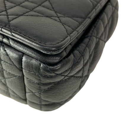 Dior Shoulder Bag Carlos Mall Black Chain Leather — view 6