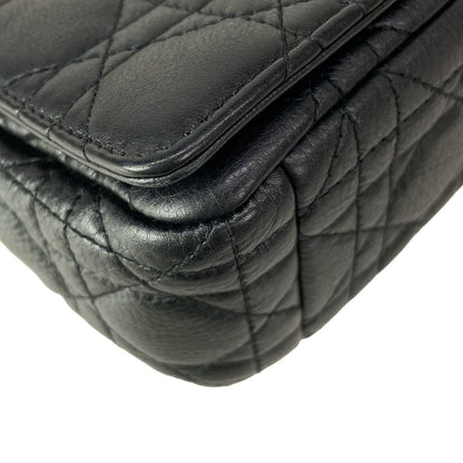 Dior Shoulder Bag Carlos Mall Black Chain Leather — view 7