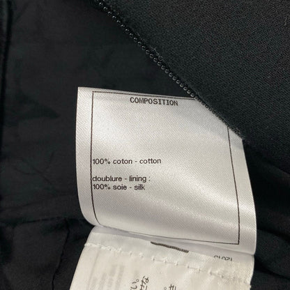 Chanel Long Skirt Black Cotton — view 4