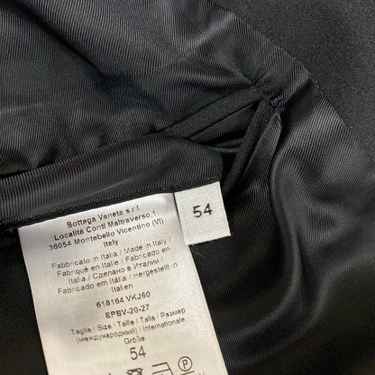 Bottega Veneta Jacket Stretch Nylon Tailored Blazer Black Long Sleeve 54 — view 5