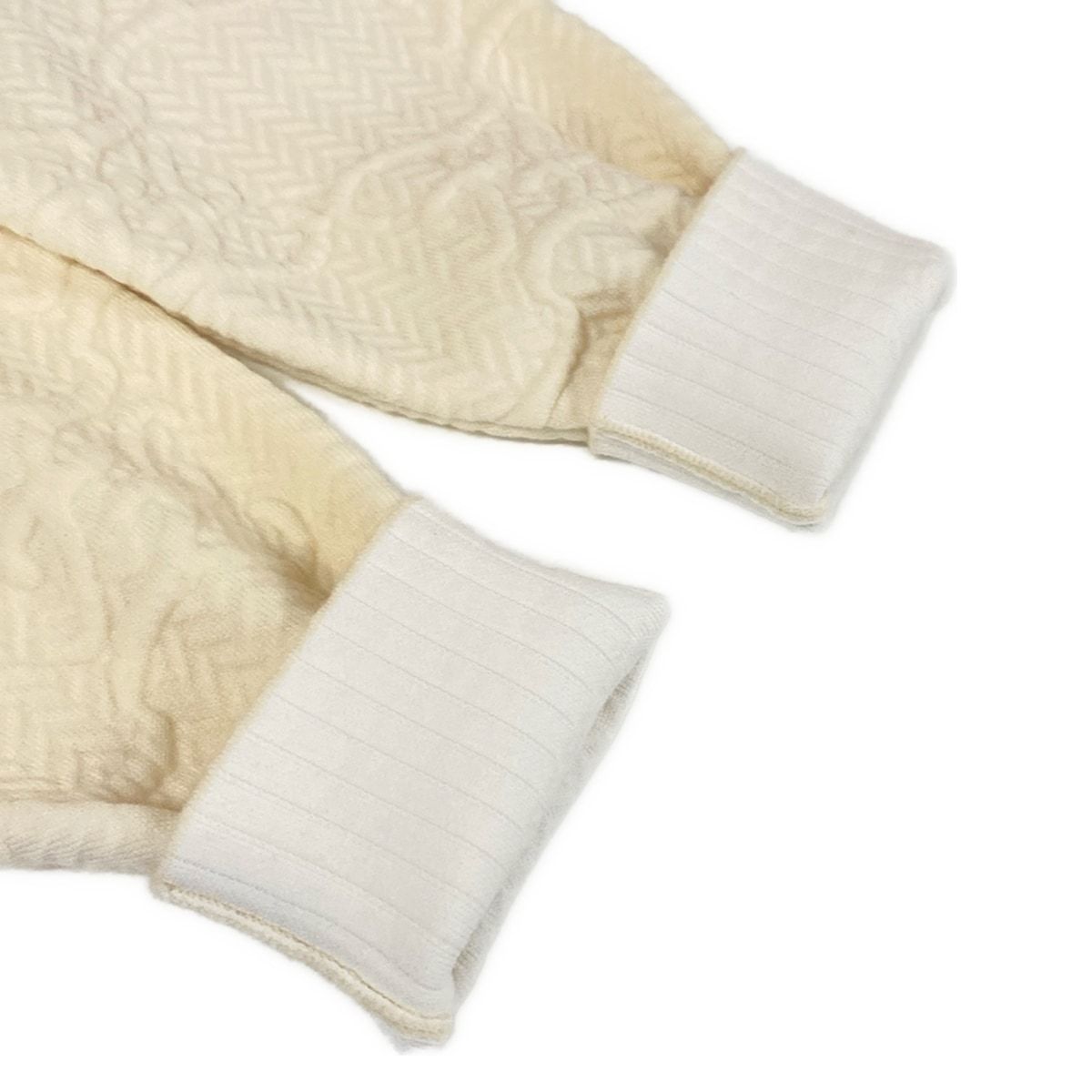 Fendi Cardigan Ivory Long Sleeve Wool — view 8