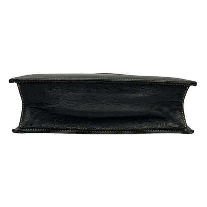 Loewe Handbag Velazquez Black Brown Top Handle Leather — view 5