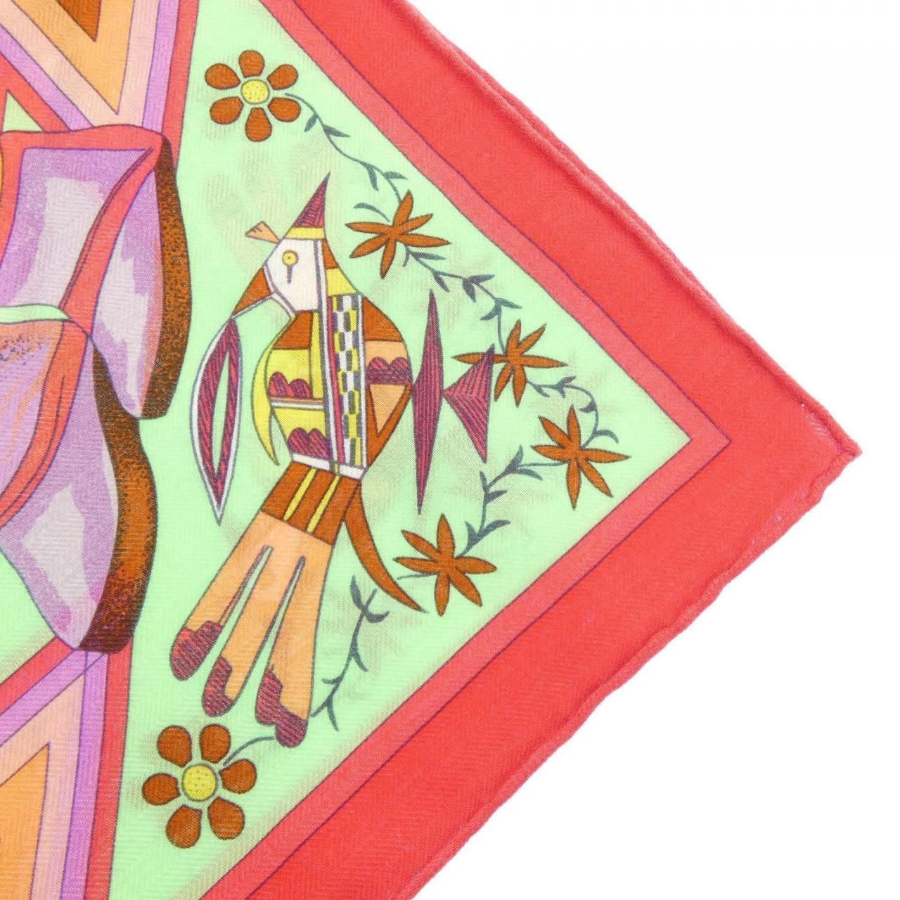 Hermes Kachinas Carre Shawl Scarf — view 2