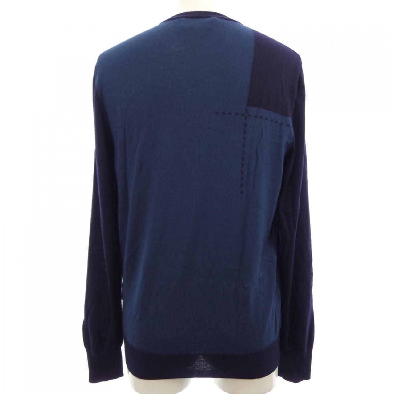 Hermes Knit Sweater Navy — view 2