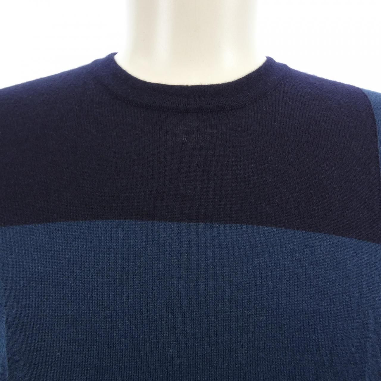 Hermes Knit Sweater Navy — view 5