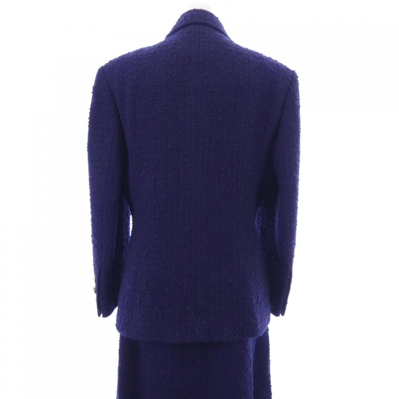 Chanel Vintage Suit Blue — view 2
