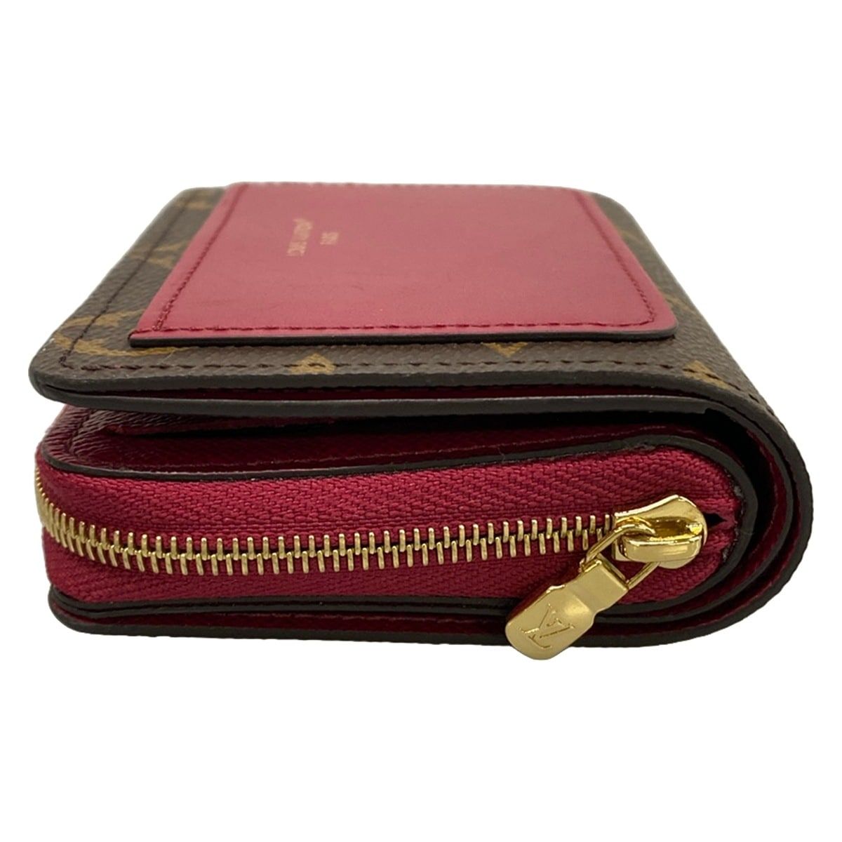 Louis Vuitton Bifold Wallet Monogram Portefeuille Lou Fuchsia — view 9