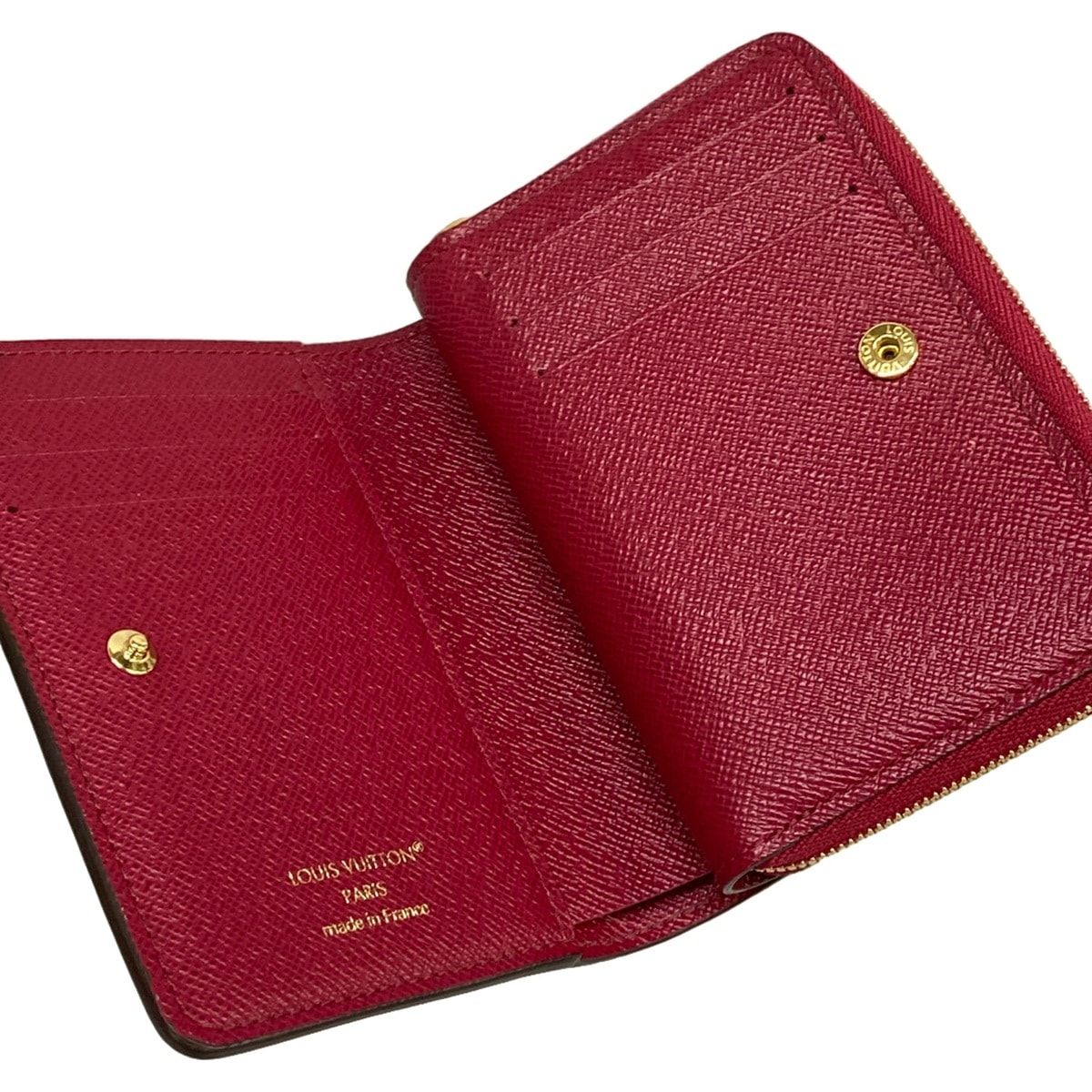 Louis Vuitton Bifold Wallet Monogram Portefeuille Lou Fuchsia — view 3