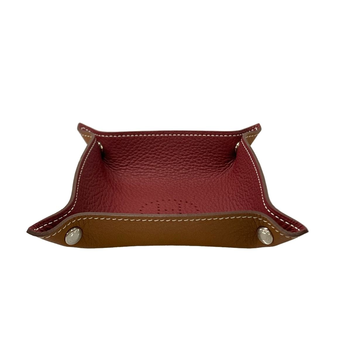 Hermes Case Vidoposch Rouge Ash Craft Tray