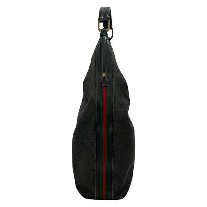 Gucci Shoulder Bag Sherry Black Leather — view 4