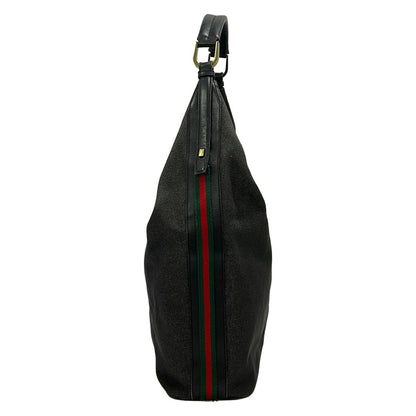 Gucci Shoulder Bag Sherry Black Leather — view 2