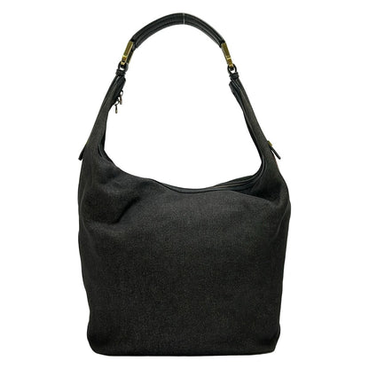 Gucci Shoulder Bag Sherry Black Leather — view 3