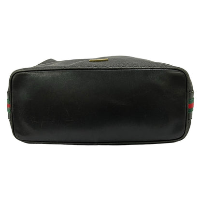 Gucci Shoulder Bag Sherry Black Leather — view 5