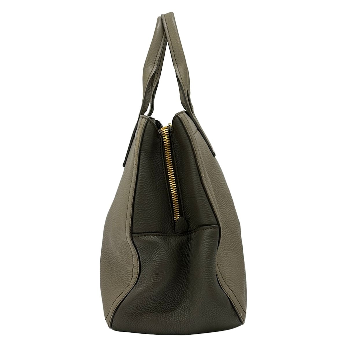 Miu Miu Handbag Vitello Caribe Light Gray Leather — view 4