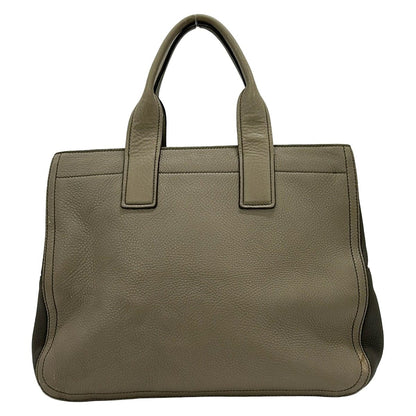 Miu Miu Handbag Vitello Caribe Light Gray Leather — view 3