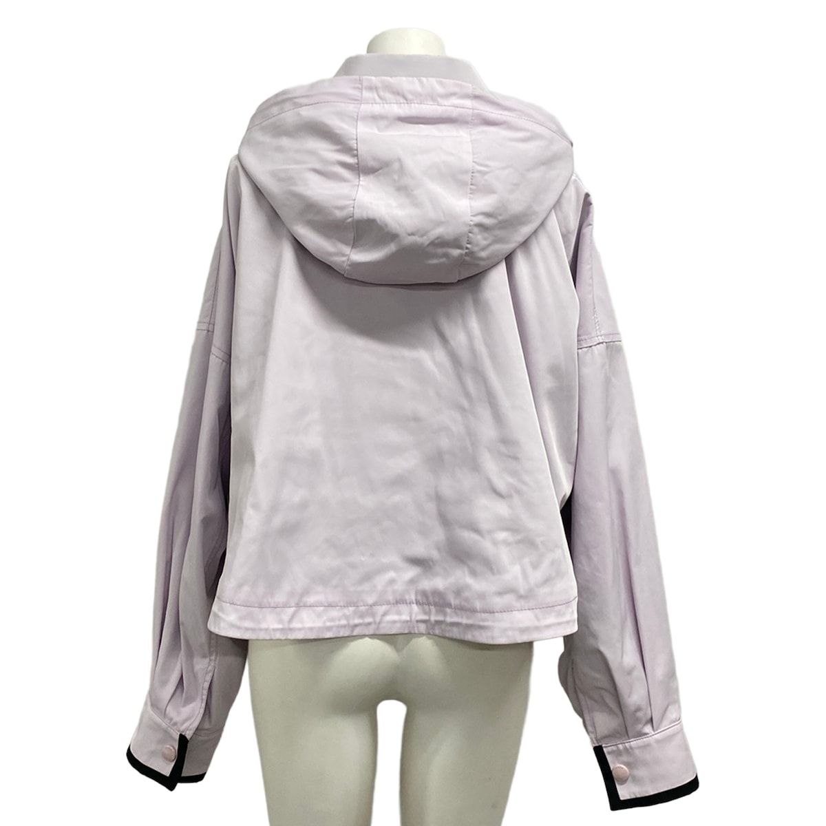 Fendi Jacket Light Purple Black Long Sleeve Zucchini Short Length Spring Fall — view 2