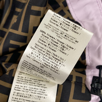 Fendi Jacket Light Purple Black Long Sleeve Zucchini Short Length Spring Fall — view 4