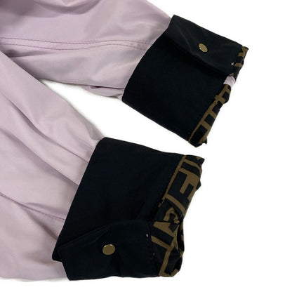 Fendi Jacket Light Purple Black Long Sleeve Zucchini Short Length Spring Fall — view 7
