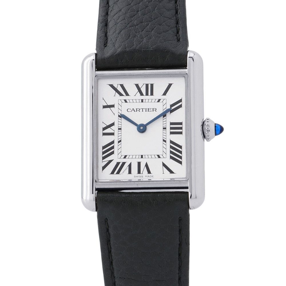 Cartier Tank Must LM Watch Silver Dial Quartz