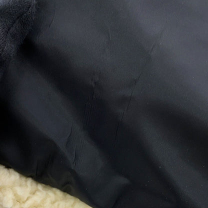 Chanel Tote Quilted CC Logo Fleece Drawstring Shearling Nylon 2-Way — view 8