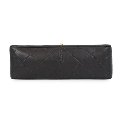 Chanel Chain Shoulder Bag Quilted 20 CC Logo Mini Lambskin Single Black — view 3