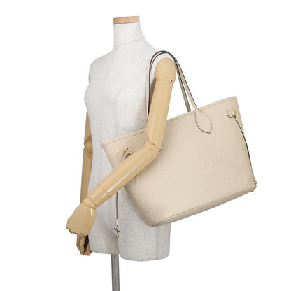 Louis Vuitton Tote Monogram with Empreinte Neverfull MM Shoulder Bag Pouch — view 4