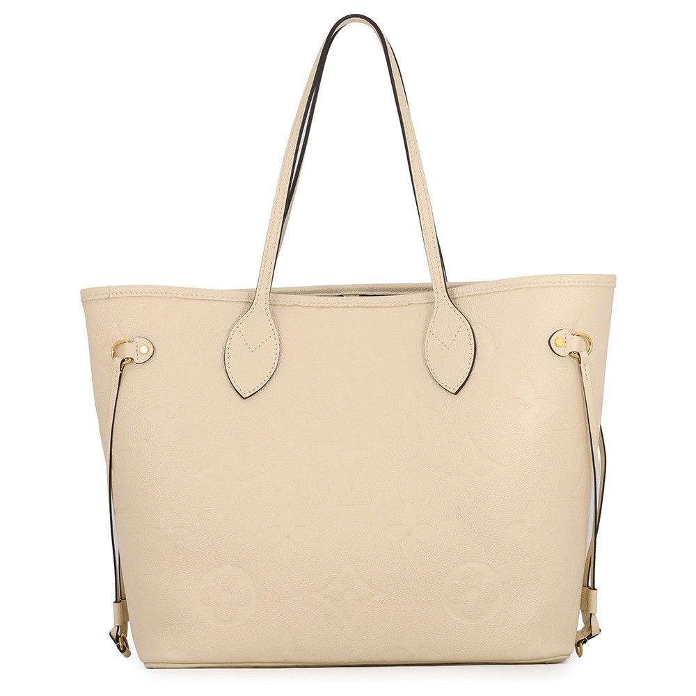 Louis Vuitton Tote Monogram with Empreinte Neverfull MM Shoulder Bag Pouch