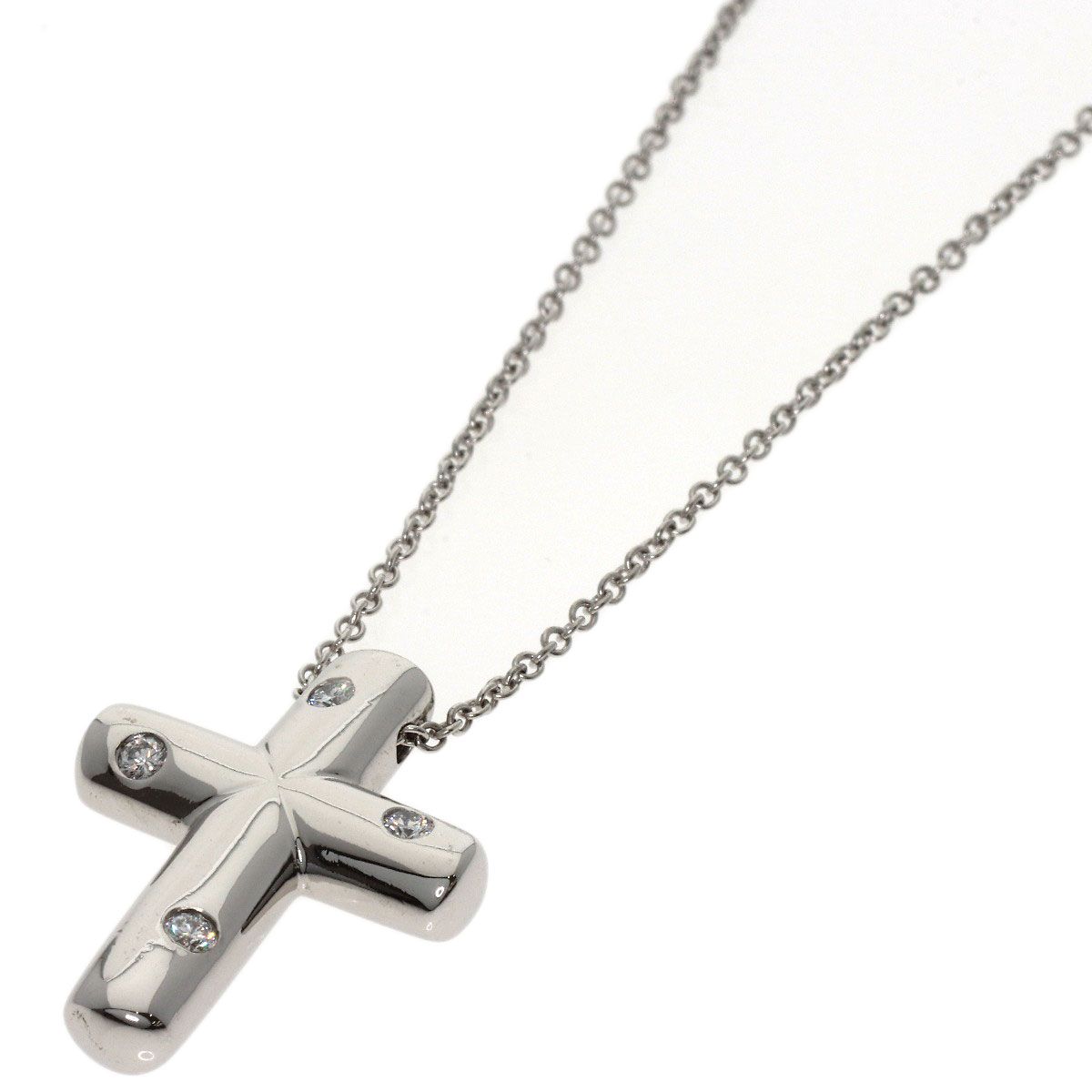 Tiffany & Co cross Diamond Necklace
