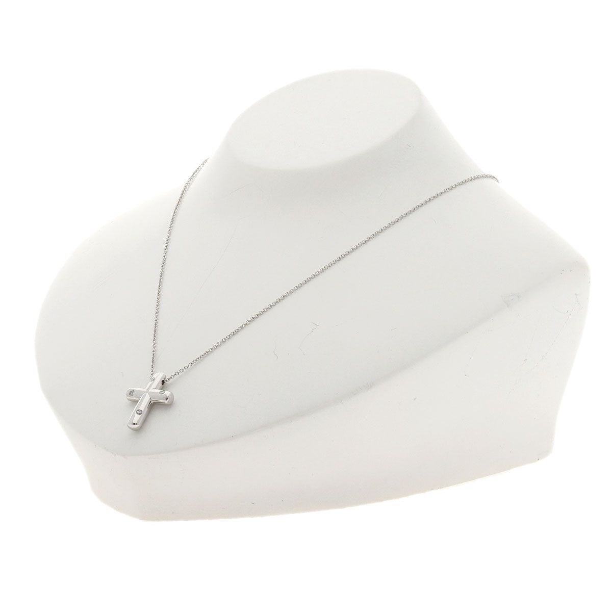 Tiffany & Co cross Diamond Necklace — view 4