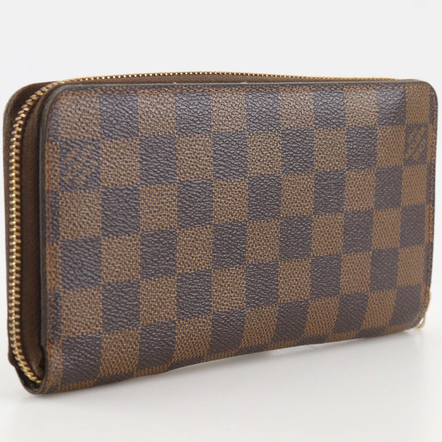 Louis Vuitton Zippy Wallet Damier Canvas Brown — view 3