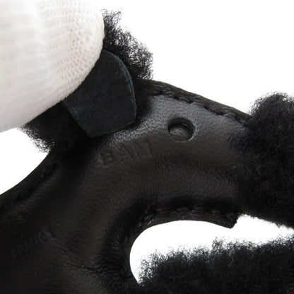 Hermes Buddy Thor Black Shearling Anumiro Bag Charm — view 5