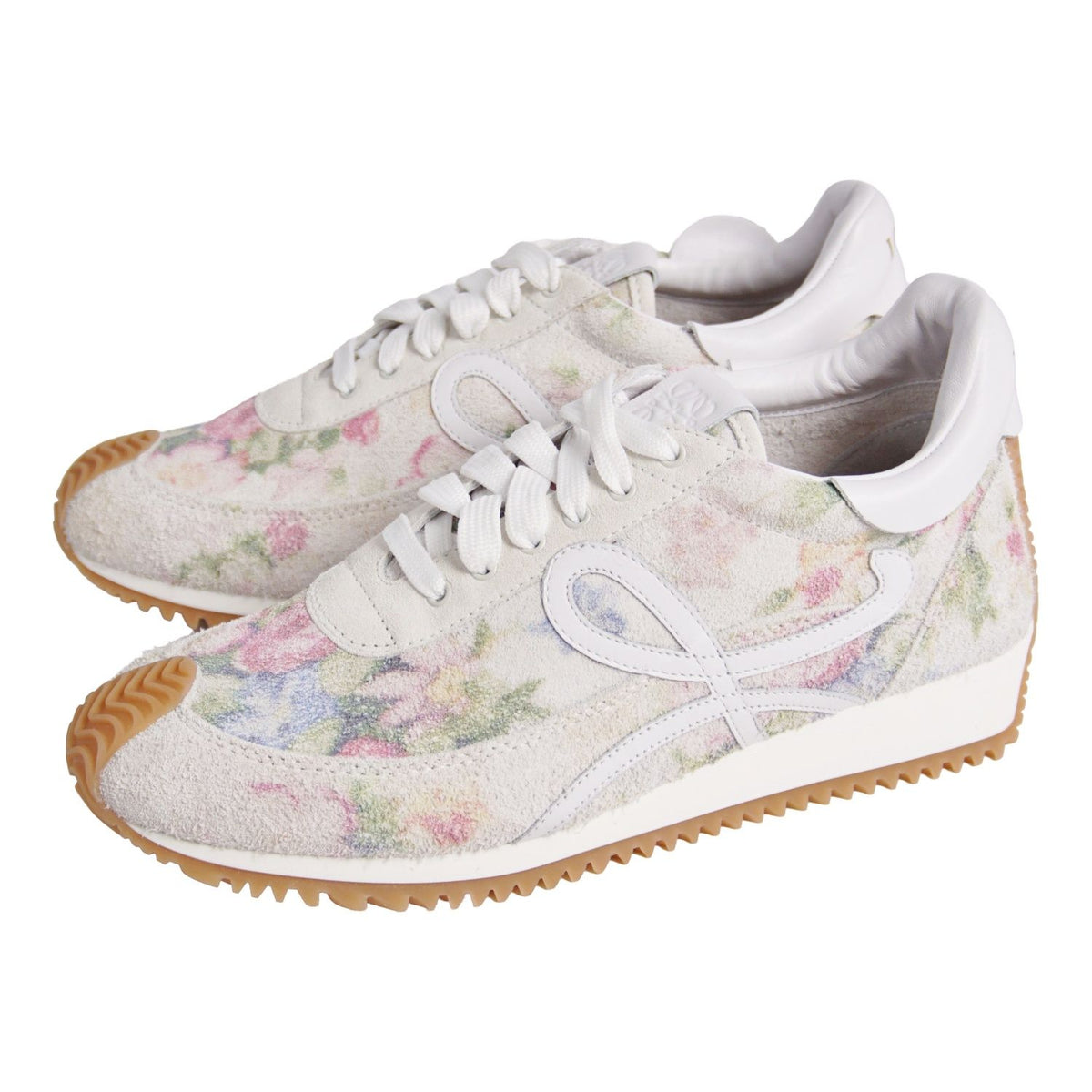 Loewe Sneakers Anagram Floral Pattern — view 2