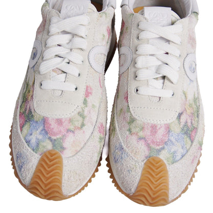 Loewe Sneakers Anagram Floral Pattern — view 3