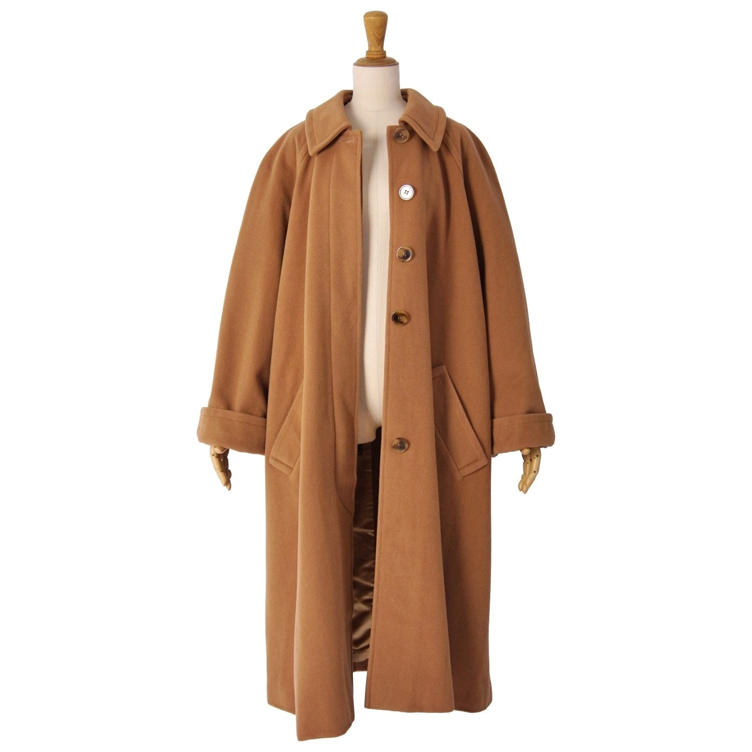 Celine Vintage Coat with Belt Soutien Collar — view 4