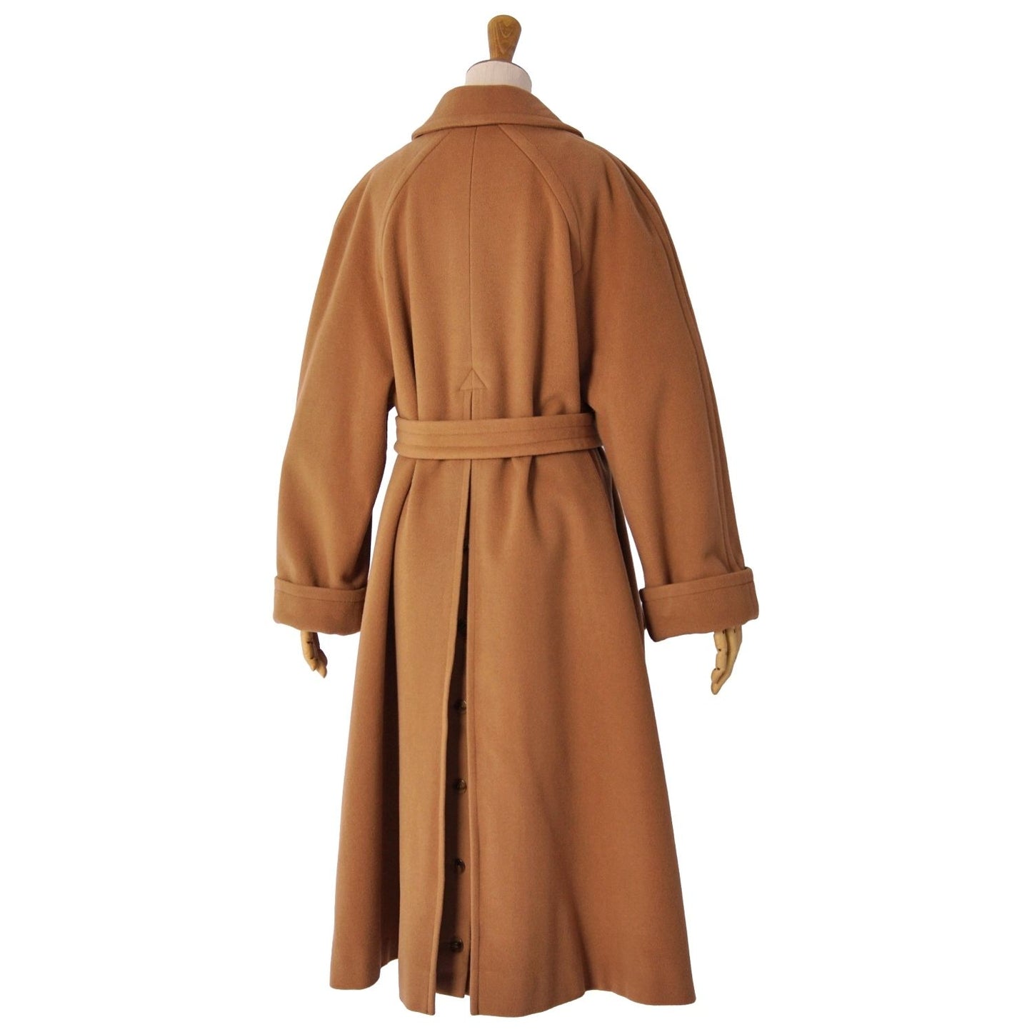 Celine Vintage Coat with Belt Soutien Collar — view 6