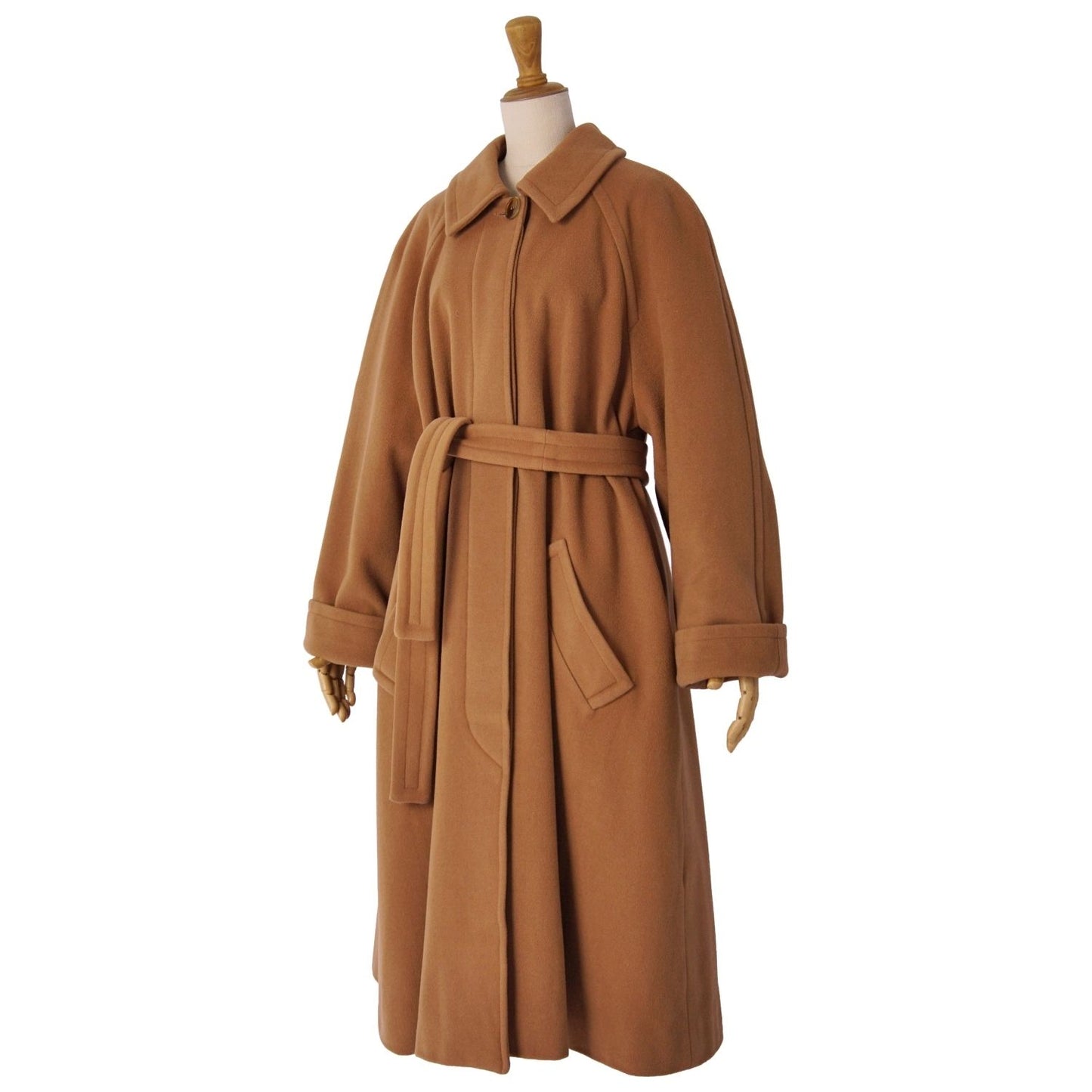 Celine Vintage Coat with Belt Soutien Collar — view 5