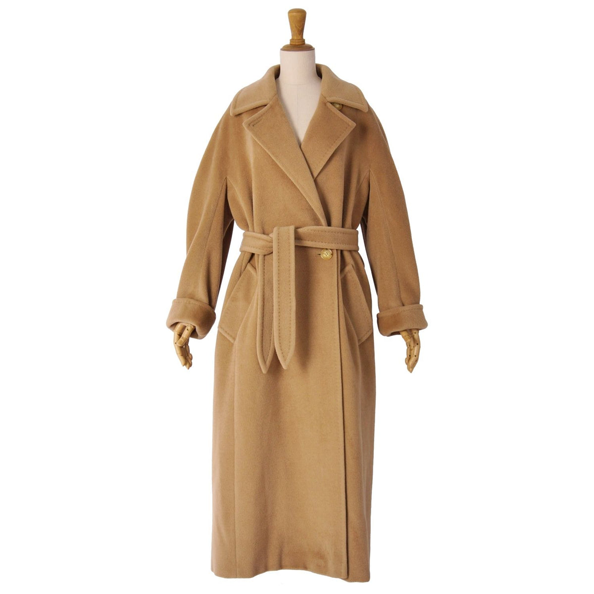 Max Mara Coat with Belt Longcoat Double — view 3