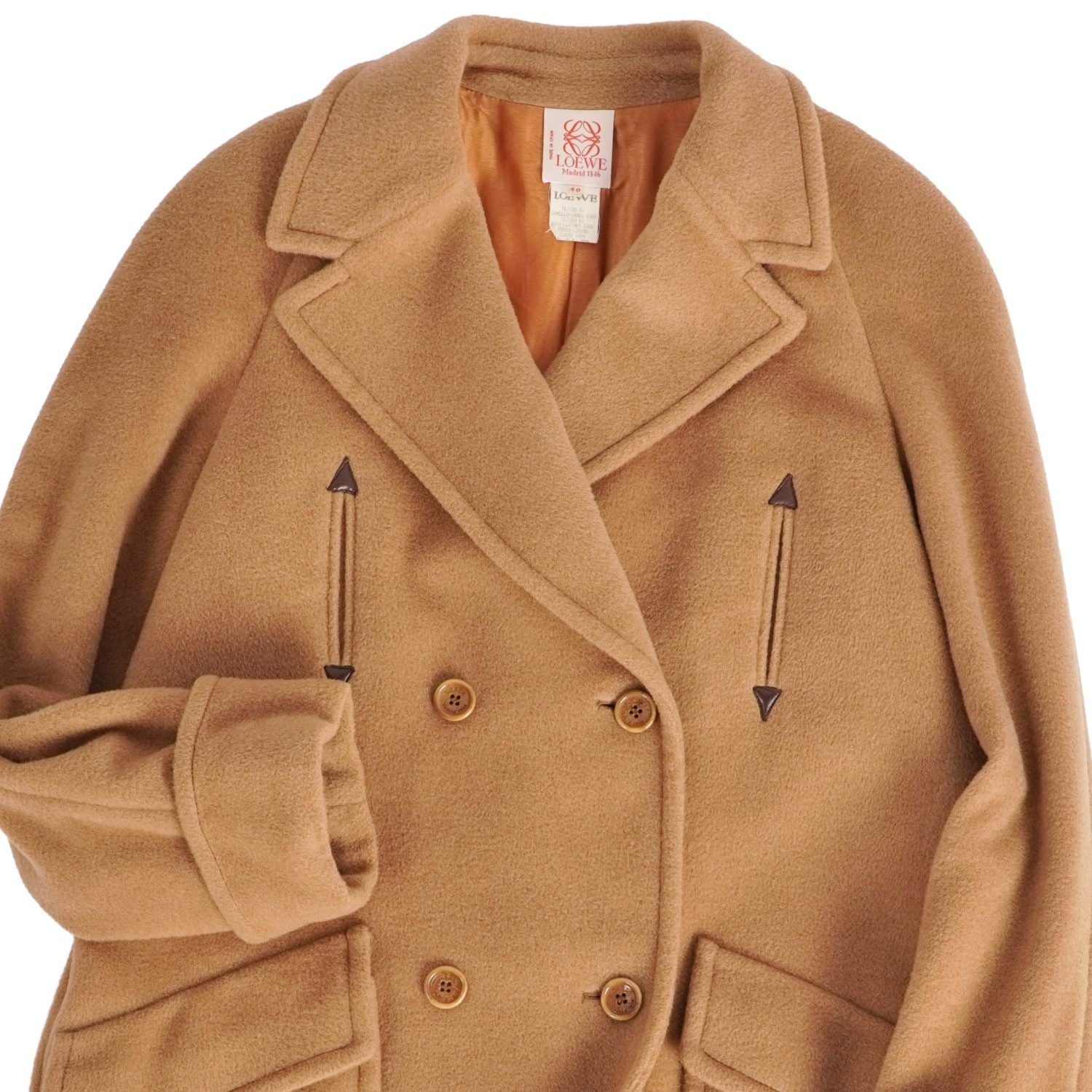 Loewe Vintage Coat Longcoat Double Breasted — view 2