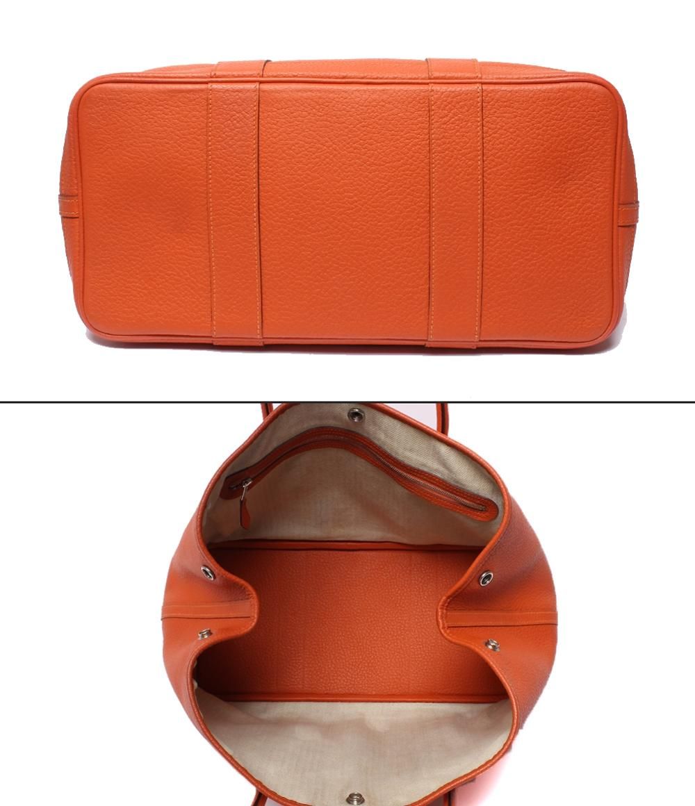 Hermes Tote Silver Garden Party PM — view 3