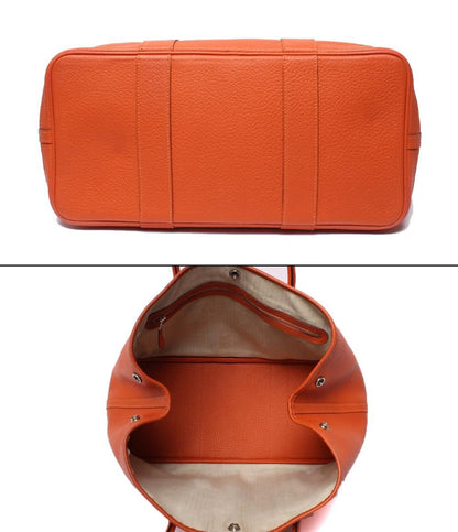 Hermes Tote Silver Garden Party PM — view 3