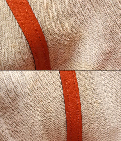 Hermes Tote Silver Garden Party PM — view 8