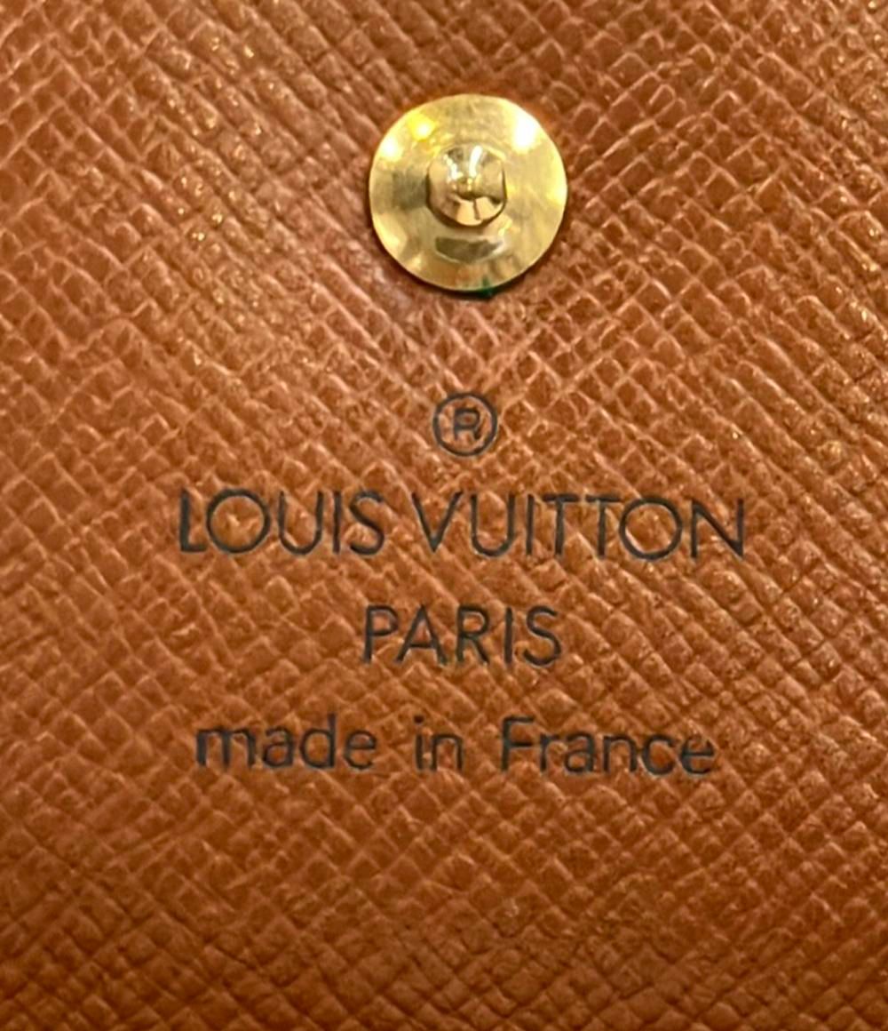Louis Vuitton Hook Bifold Wallet Porte-Monnaie Billets Cult Cles Monogram — view 4