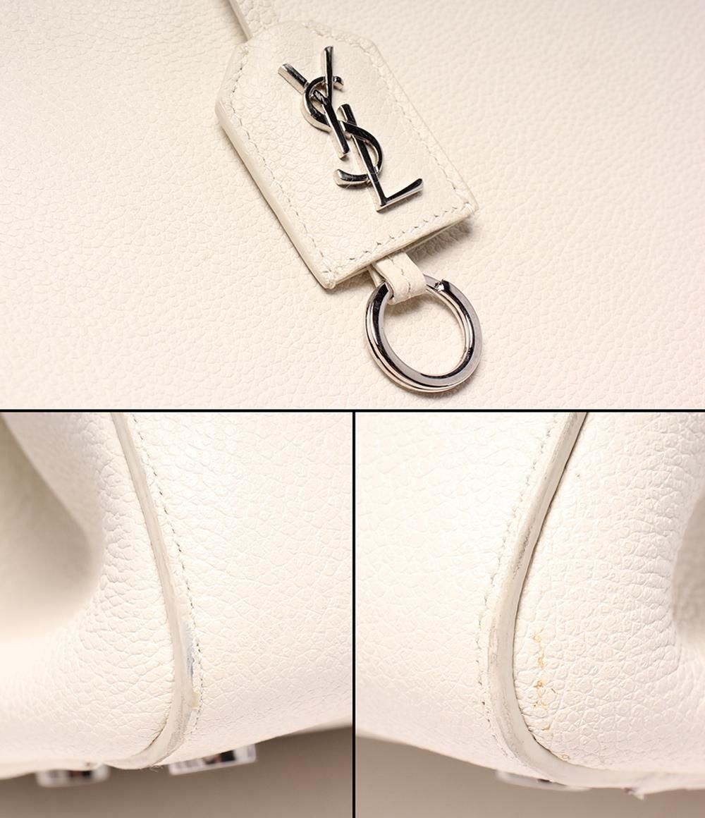 Saint Laurent Paris 2-Way Shoulder Bag Crossbody Cabas Rib Gauche — view 6