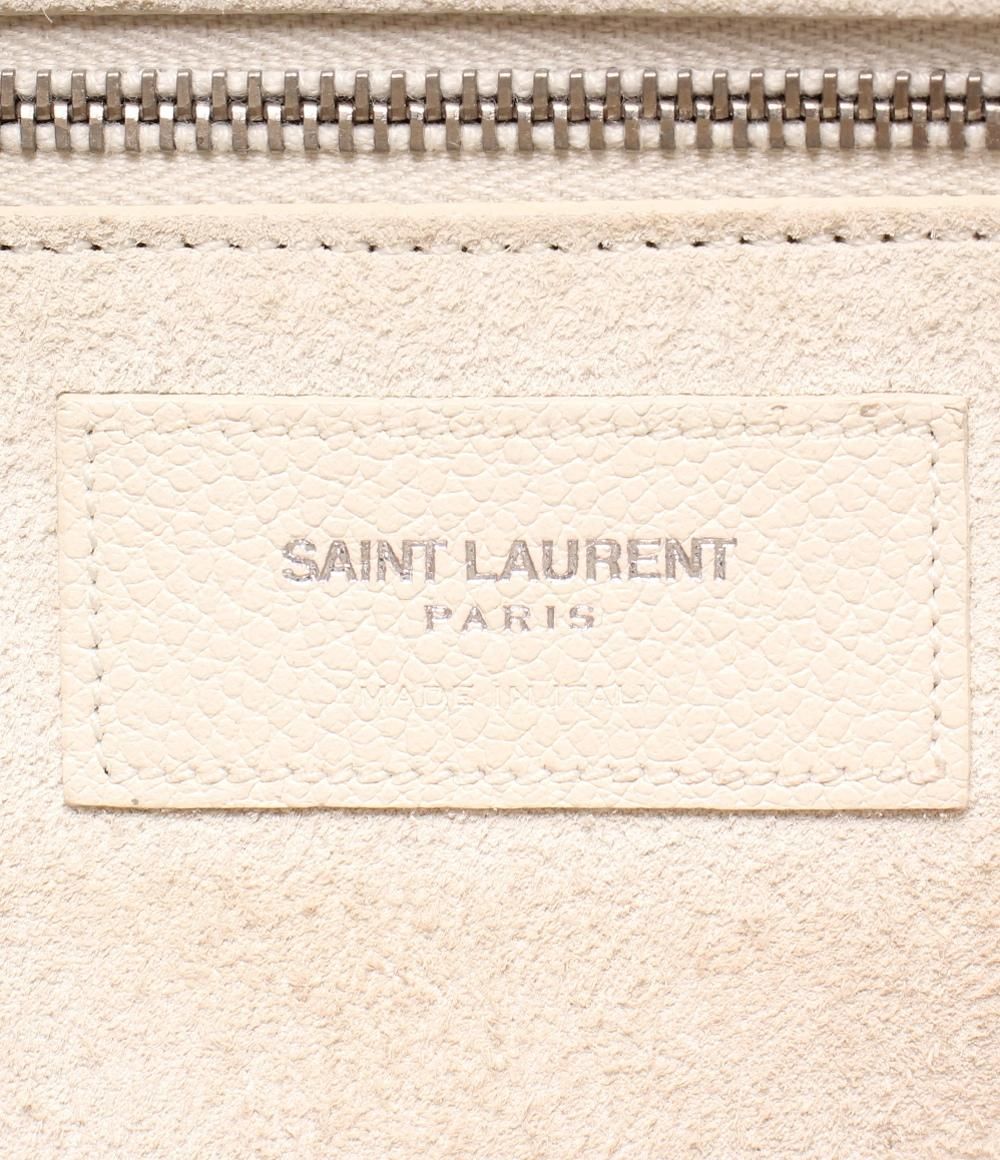 Saint Laurent Paris 2-Way Shoulder Bag Crossbody Cabas Rib Gauche — view 5