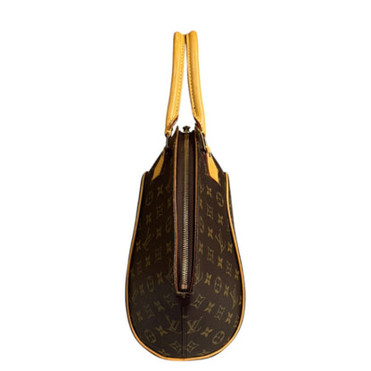 Louis Vuitton Ellipse MM Monogram Handbag Canvas Brown — view 4