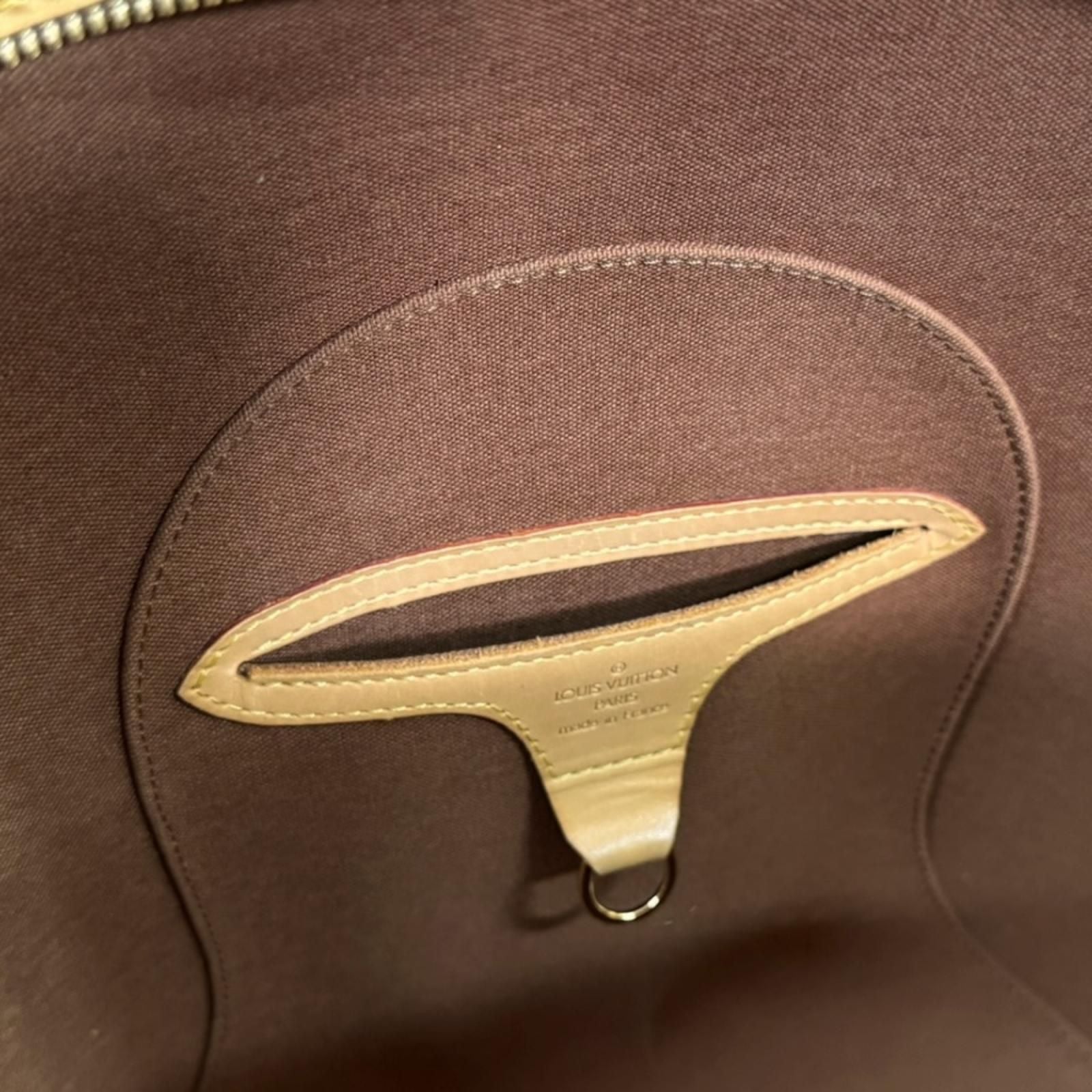 Louis Vuitton Ellipse MM Monogram Handbag Canvas Brown — view 8