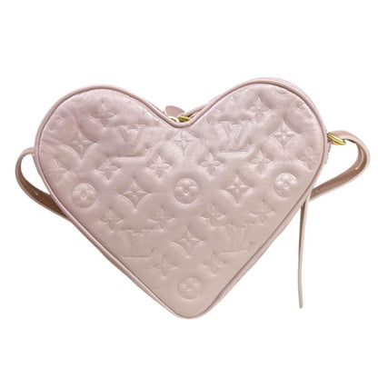 Louis Vuitton Sac Shoulder Bag Leather Pink Second — view 3