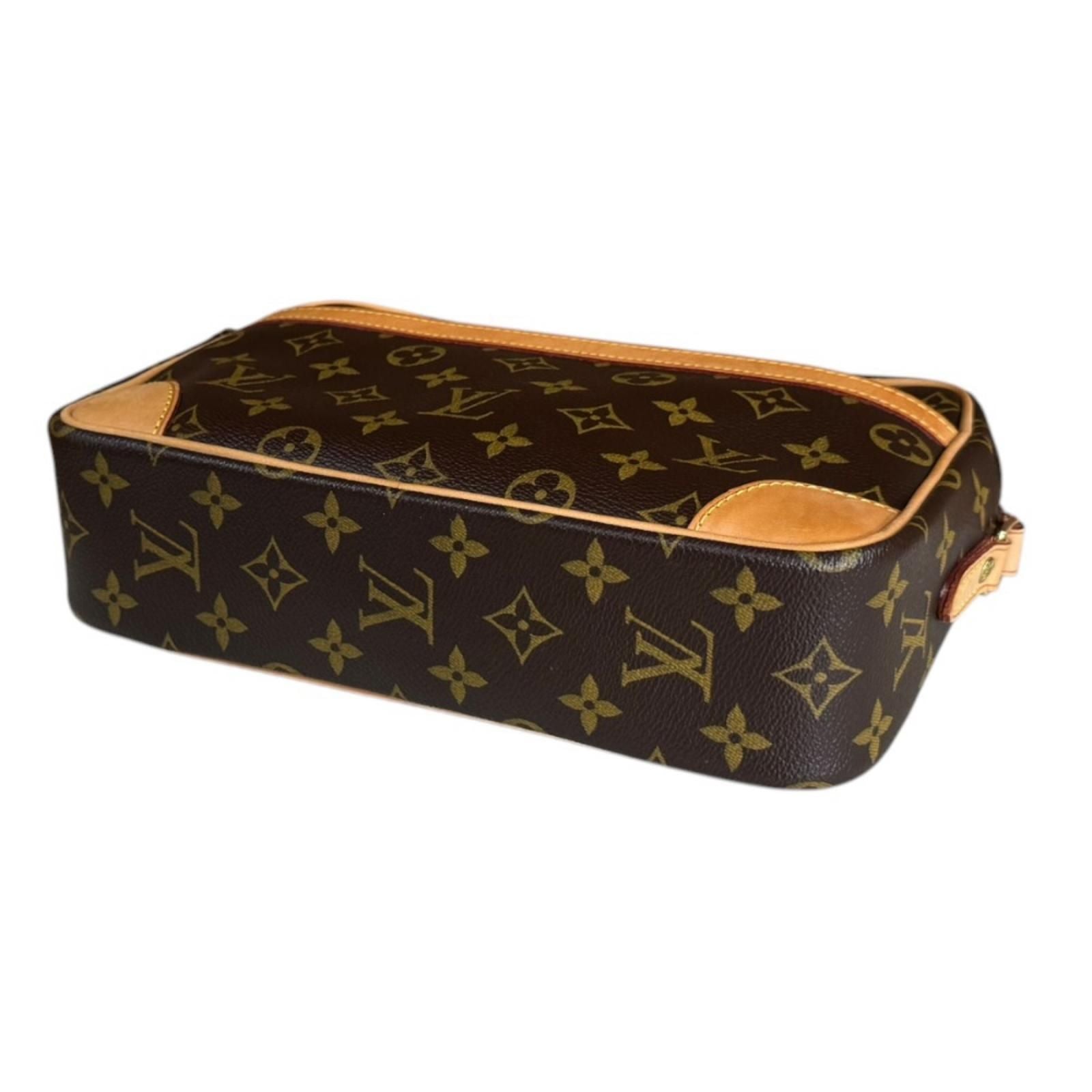 Louis Vuitton Trocadero 27 Monogram Shoulder Bag Canvas Brown — view 5