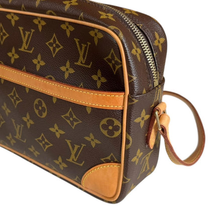 Louis Vuitton Trocadero 27 Monogram Shoulder Bag Canvas Brown — view 8